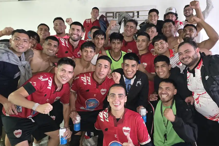 Festejo de All Boys. 