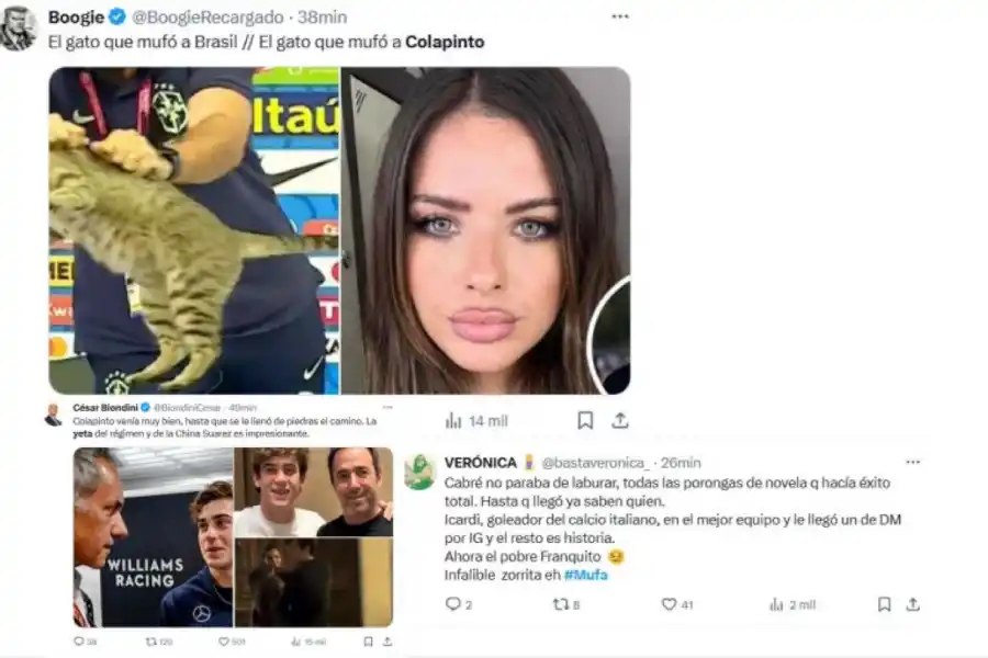 Ocon, la China, Scioli, Macri y Galperin son culpables del abandono de Colapinto, según los fanáticos