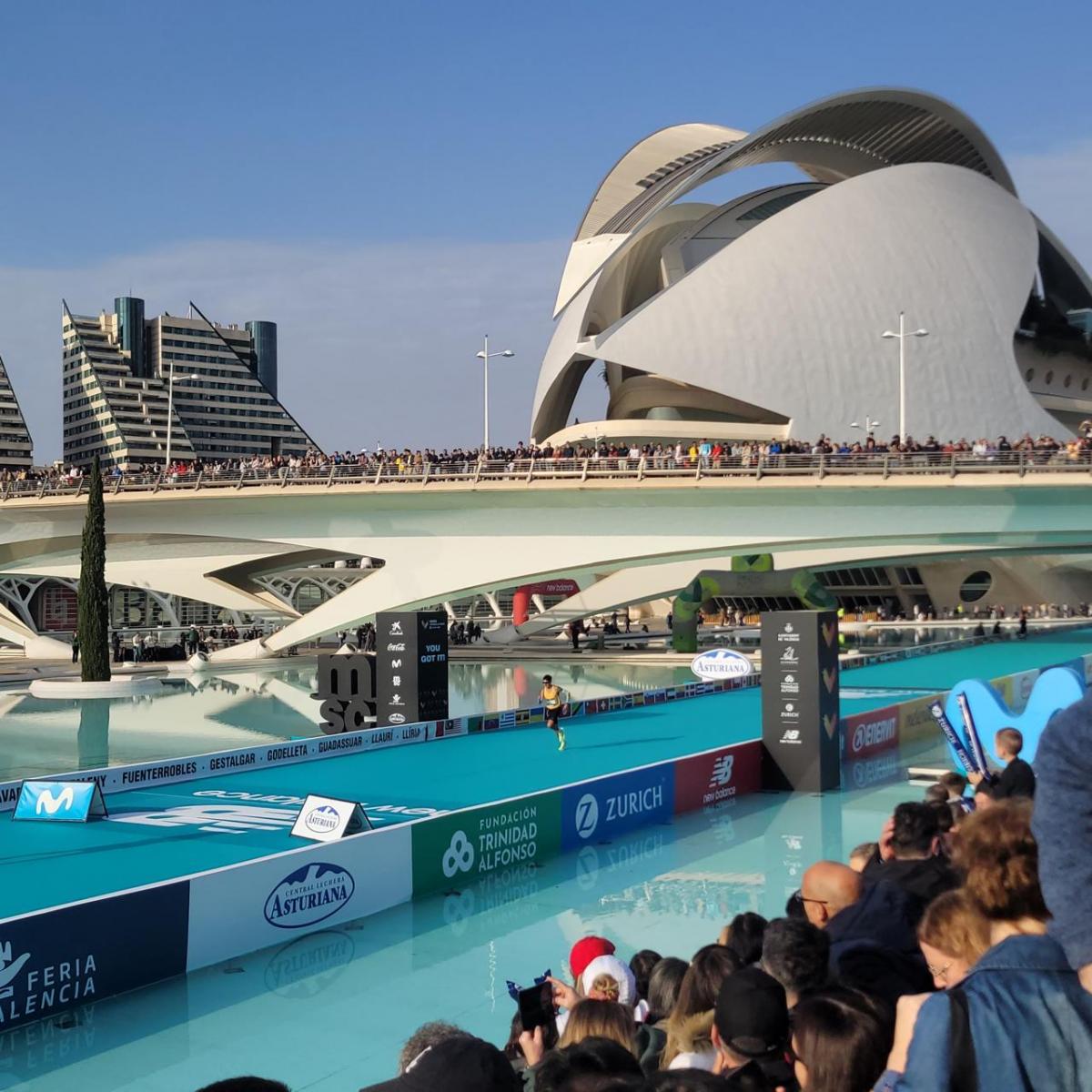 Chavarría corrió en la maratón más veloz del mundo en esta temporada