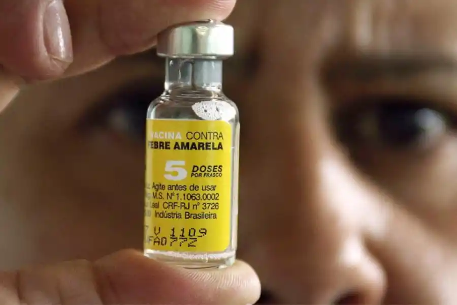 VACUNA. La dosis contra la fiebre amarilla.