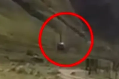 Un helicóptero del Ejército Argentino cayó mientras efectuaba un entrenamiento