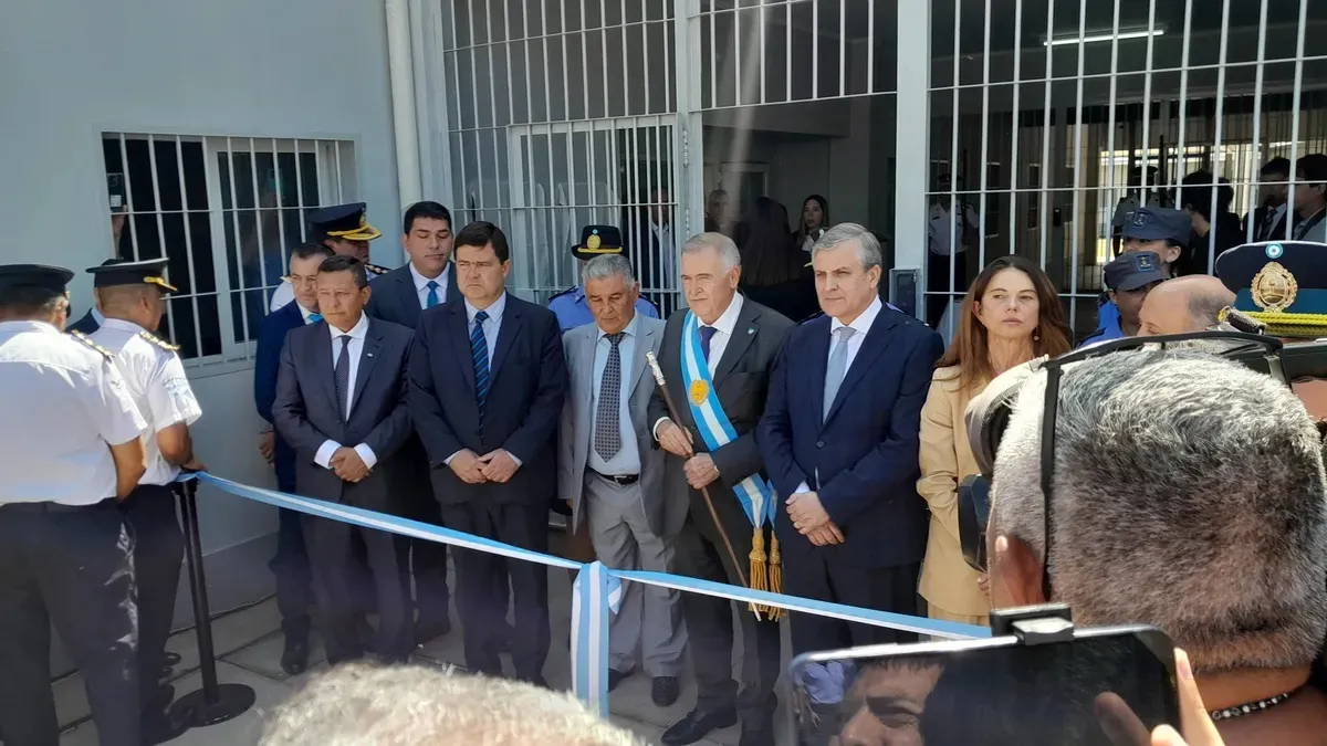 Jaldo inauguró el Complejo Penitenciario de Delfín Gallo: “Es un hecho concreto, no una promesa”