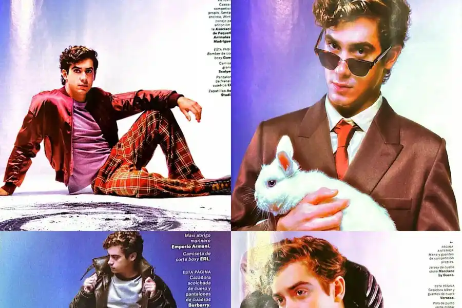 ¿De piloto a modelo?: Franco Colapinto y una particular producción fotográfica