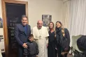 Amalia Granata y su familia fueron recibidos por el Papa Francisco: “Nos dio la bendición”
