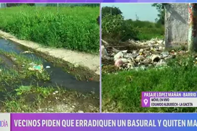 Video: vecinos del barrio San Miguel reclaman la erradicación de un basural crónico