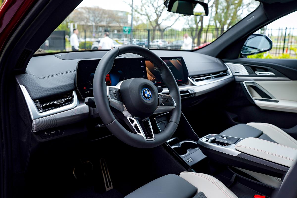 Interior de la BMW iX2