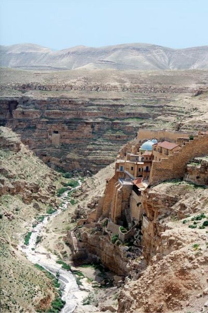 Mar Saba, el monasterio que construyó Sabas el Santificado.