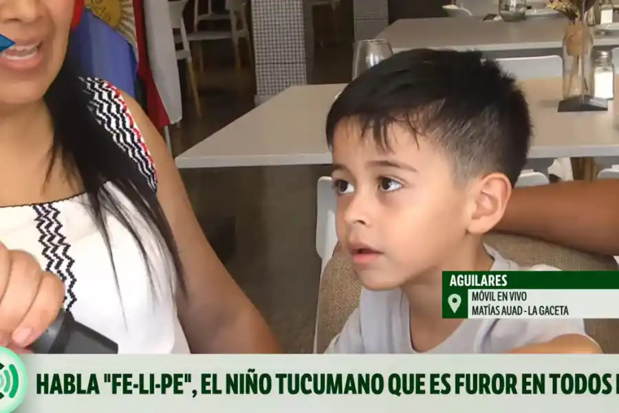 Felipe y el fenómeno viral: la historia del pequeño talento tucumano que conquistó el corazón del mundo