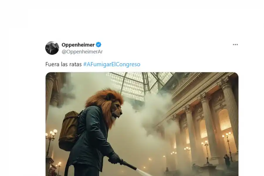 Milei, en la polémica por el caso Kueider: “A fumigar el Congreso, afuera las ratas”