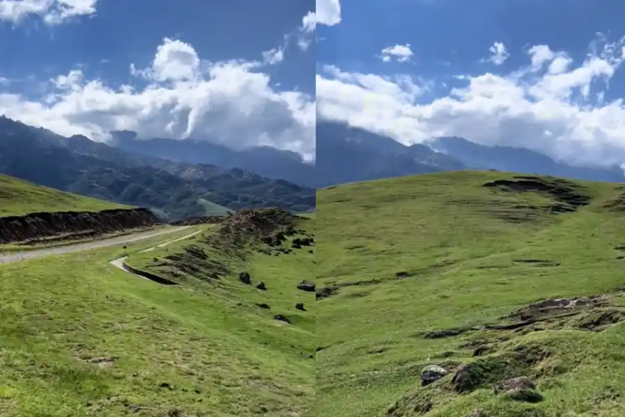 La Quebrada del Portugués.