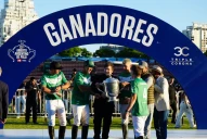 Javier Milei fue ovacionado en la final del Abierto Argentino de Polo y se quedó con la camiseta de Adolfo Cambiaso
