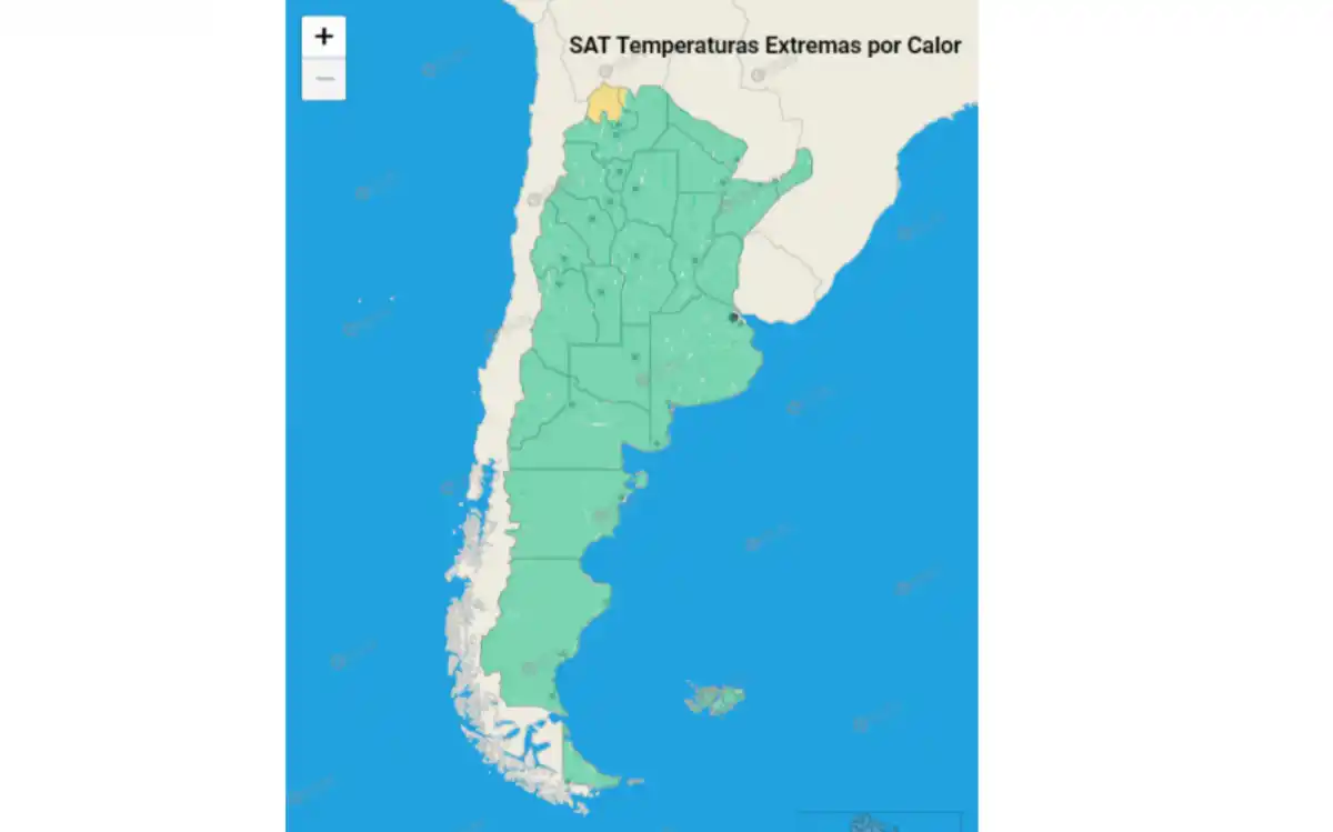 Salta y Jujuy en alerta amarilla por altas temperaturas.