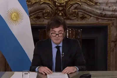 VIDEO. El mensaje completo de Javier Milei por su primer año de gobierno
