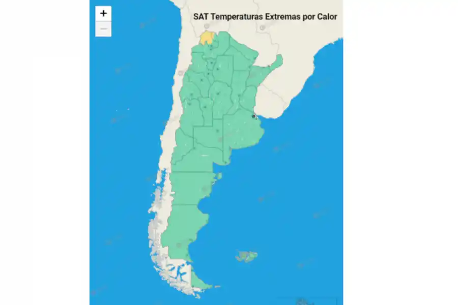 Salta y Jujuy en alerta amarilla por altas temperaturas.