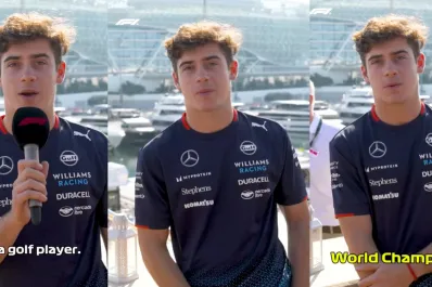 Colapinto realizó un divertido cuestionario de la Fórmula 1 y respondió mal todas las preguntas