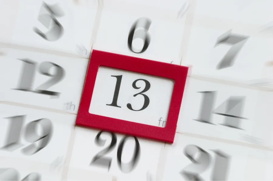 Muchos consideran que el viernes 13 es un día de mala suerte