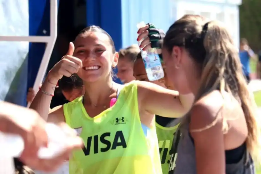 ESPERANDO. La delantera fue una habitual en Las Leoncitas durante los últimos años. 