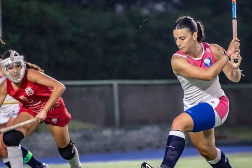 EN TUCUMÁN. Chiara Ambrosini durante un partido del Argentino de Selecciones Sub-19.