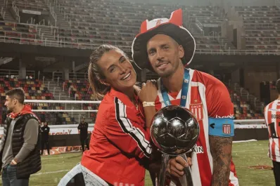 La particular celebración de Camila Homs al enterarse de que José Sosa renovó con Estudiantes