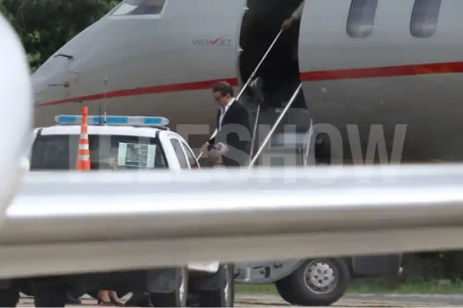 La llegada de Luis Miguel al país