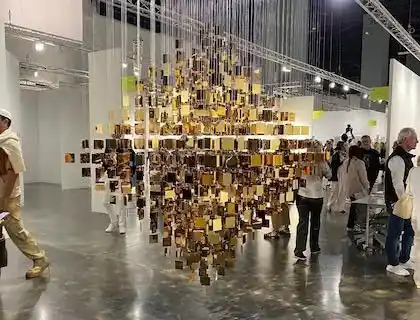 OBRA EN ART BASEL. Un móvil de Julio Le Parc valió U$S 420.000.