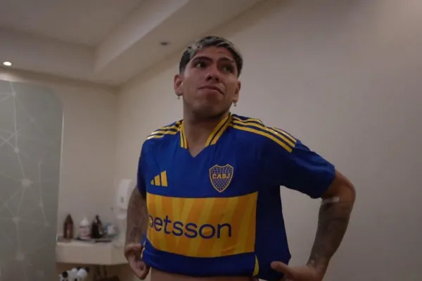 Carlos Palacios fue presentado como jugador de Boca: “Desde pequeño soy hincha”