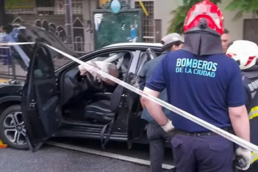 El accidente ocurrió en el barrio porteño de Monserrat.