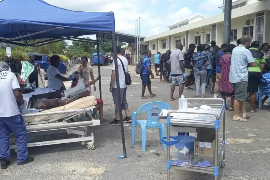 Imágenes: un devastador terremoto azotó el este de Australia y hay riesgo de tsunami