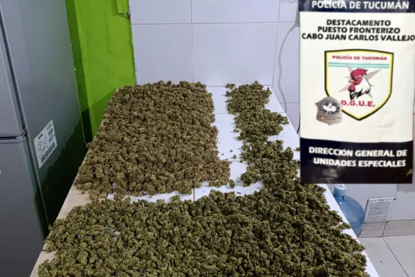 Secuestraron dos kilos de marihuana en la ruta nacional 9 e investigan el destino de la carga