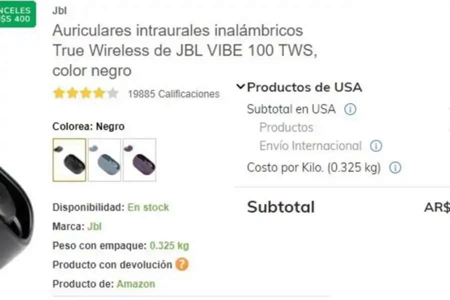 Auriculares JBL en Tiendamia.