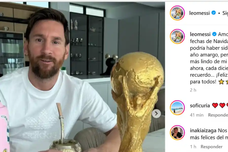 El recuerdo de Messi a dos años del título de la Selección Argentina en Qatar: “Feliz segundo aniversario”