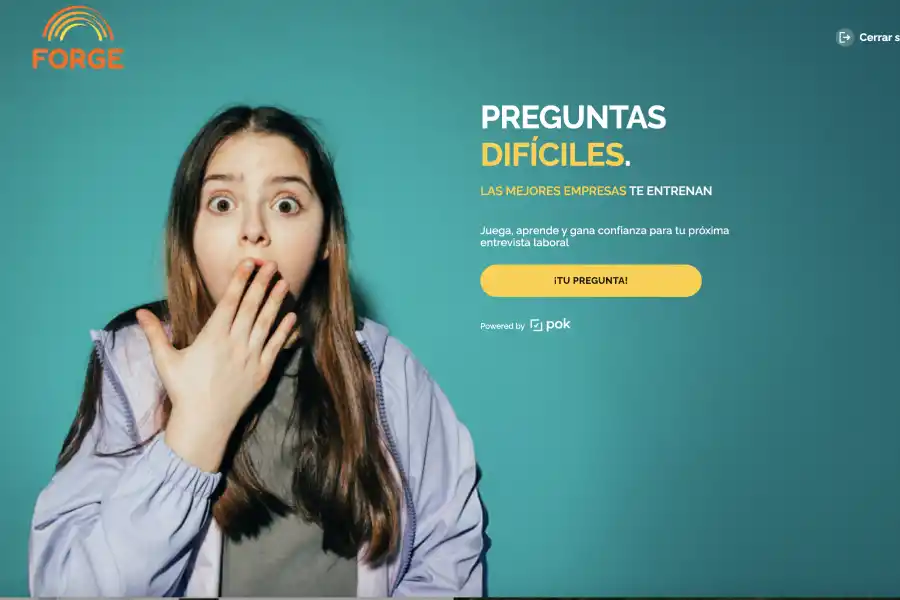 SIMULADOR VIRTUAL. La herramienta de la Fundación Forge. / CAPTURA DE PANTALLA