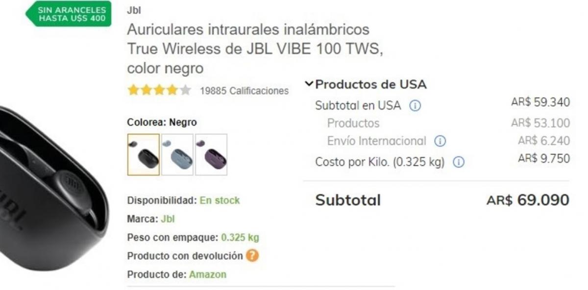 Auriculares JBL en Tiendamia.