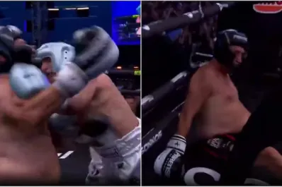 Párense de Manos 2: el Turco García noqueó al Ruso en pocos segundos y fue ovacionado por el público