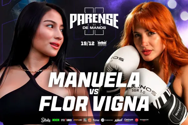 Párense de Manos 2: el increíble nocaut de Flor Vigna que la consagró ganadora en su pelea
