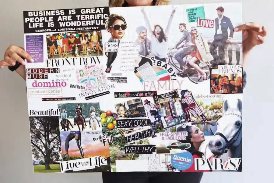 Cómo hacer tu vision board: la tendencia de Tik Tok que promete cumplir tus objetivos en 2025