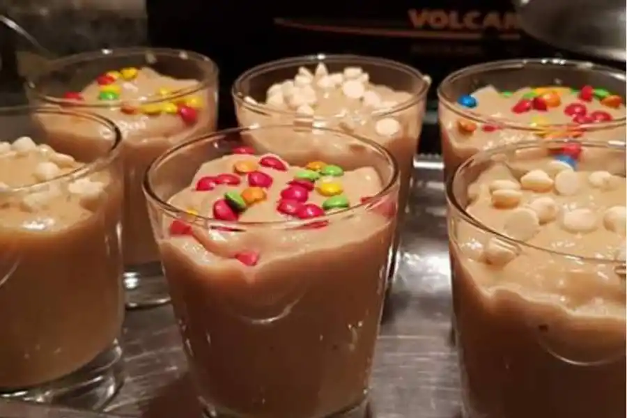 Postre de dulce de leche casero nutritivo con solo tres ingredientes