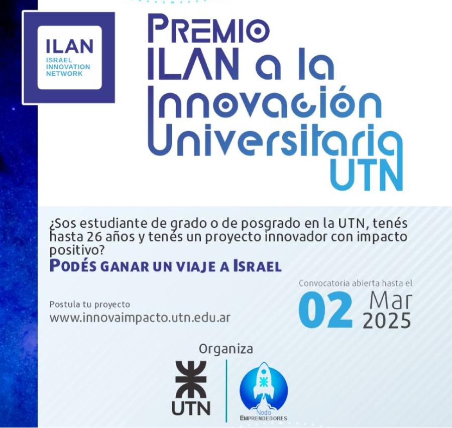 LA CONVOCATORIA. El concurso busca premiar a estudiantes menores de 26 años con proyectos innovadores. / INSTAGRAM @utntucuman