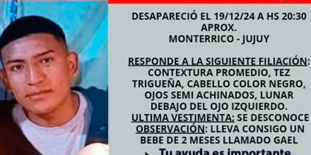 Horror en Jujuy: para vengarse de su ex, se llevó a su bebé de dos meses y lo mató