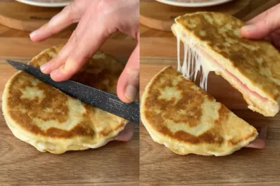Desayuno saludable: delicioso pan para sánguche en 10 minutos y con solo cuatro ingredientes