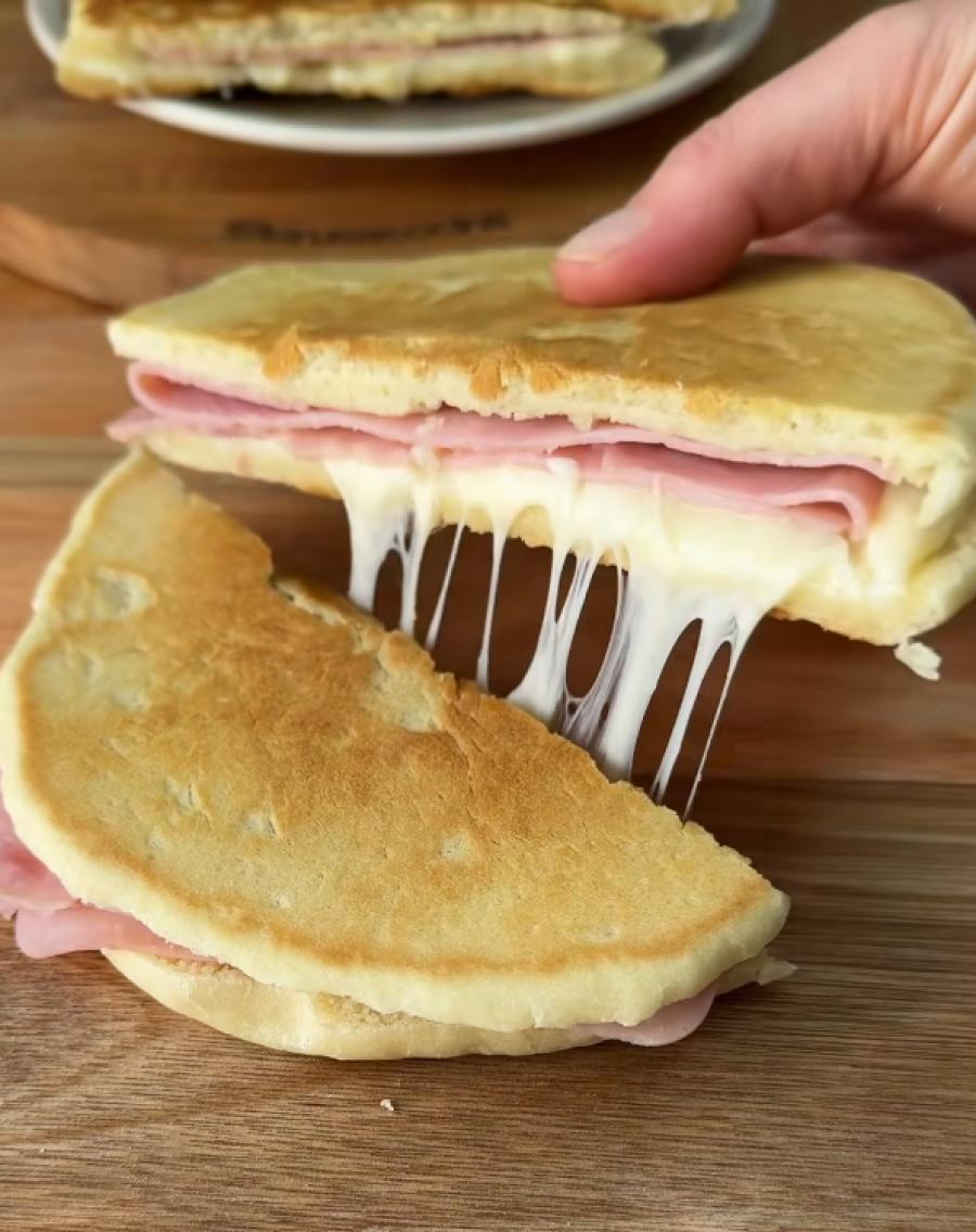 Desayuno saludable: delicioso pan para sánguche en 10 minutos y con solo cuatro ingredientes