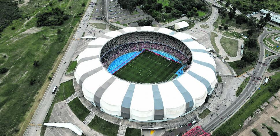 ESTADIO. El partido se realizará en el Madre de Ciudades en Santiago del Estero.