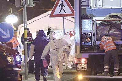 Trágica embestida en un mercado navideño