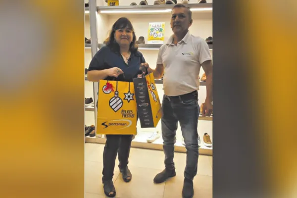 Números de la Suerte: Lucía del Valle Llanos ganó una orden de compras de $120.000 en Sportsman