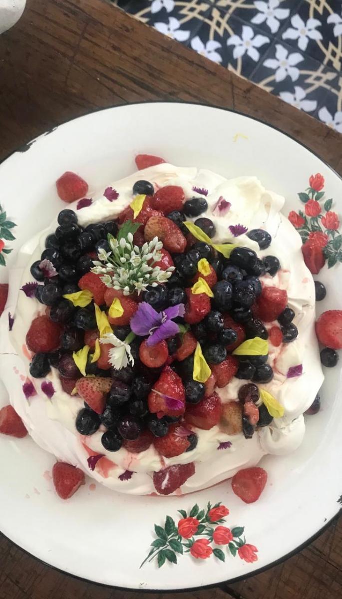 Un clásico que nunca falla: pavlova para las fiestas