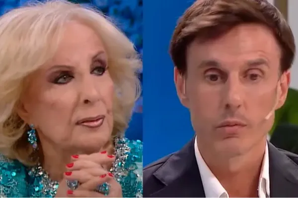 La fuerte discusión entre Mirtha Legrand y Roberto García Moritán: Vos te hacés el buenito acá