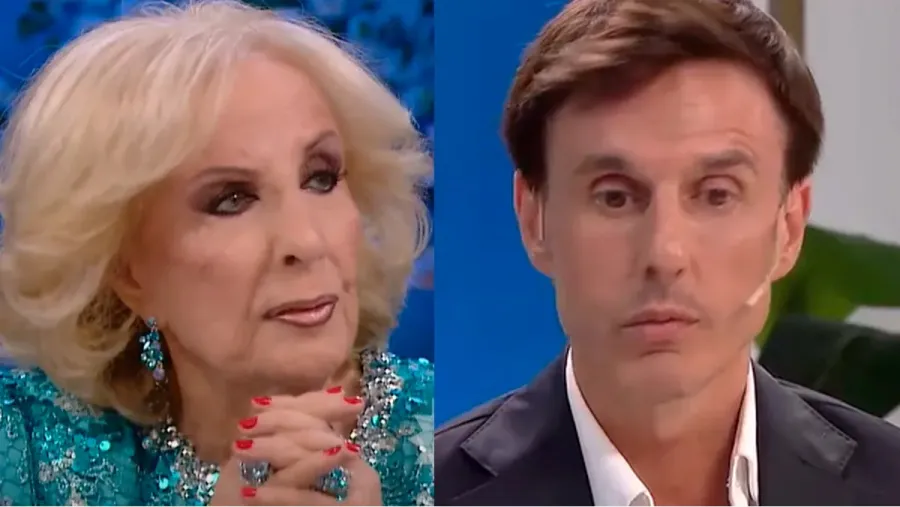 Mirtha Legrand y Roberto García Moritán protagonizaron un fuerte cruce 