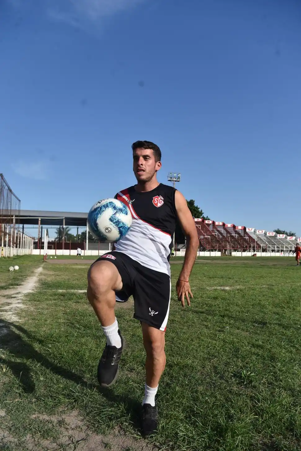 ENTRENANDO. El equipo quiere estar concentrado en lo deportivo.