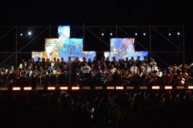 El Megaconcierto de Navidad hizo florecer el Parque Prebisch