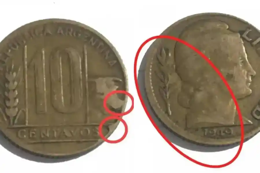 Así es la moneda de 10 centavos por la que ofrecen hasta $150.000